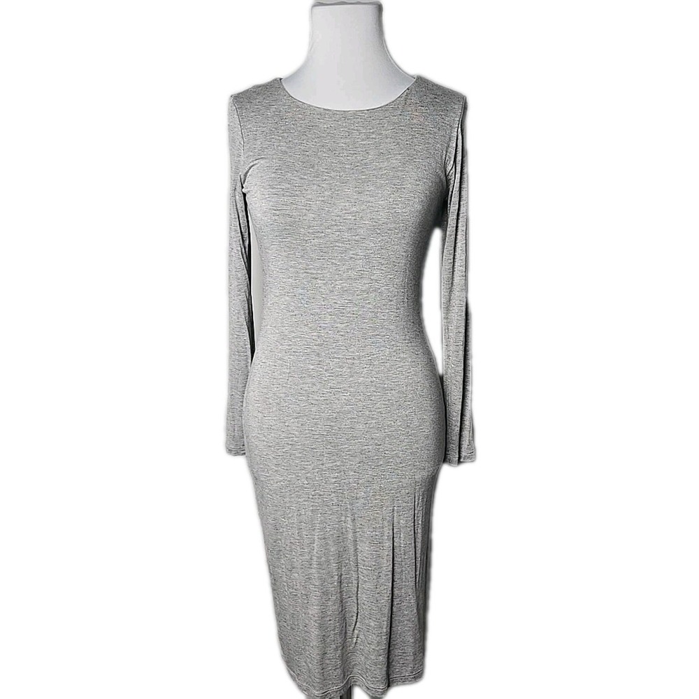 Velvet Torch Los Angeles Gray T-Shirt Dress Junior Medium‎